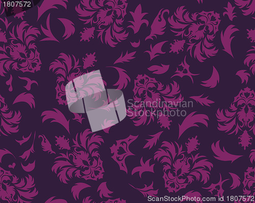 Image of seamless floral pattern
