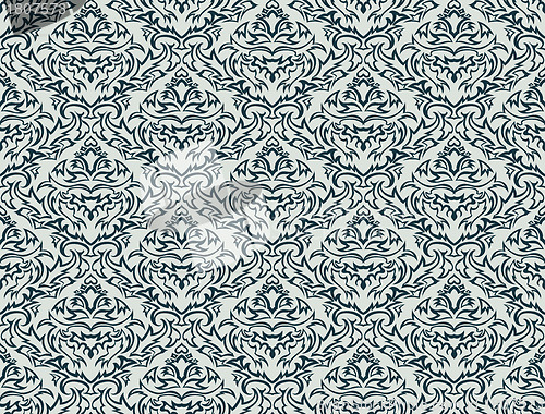 Image of seamless damask pattern