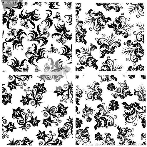 Image of seamless floral pattern