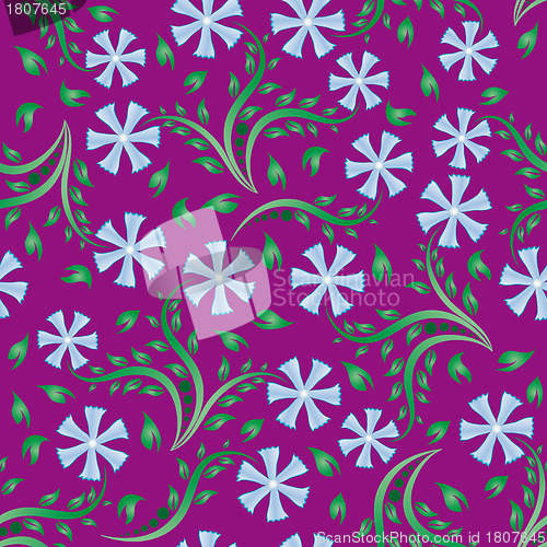 Image of seamless floral pattern