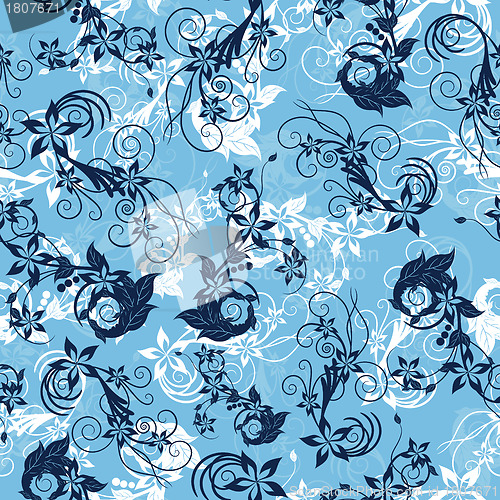 Image of seamless floral pattern
