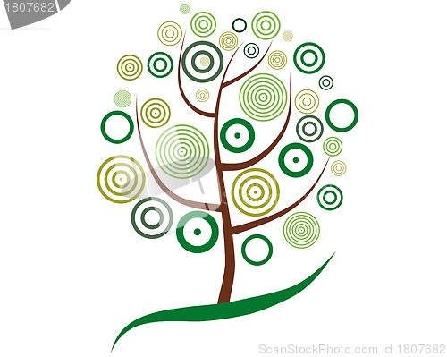 Image of tree pattern