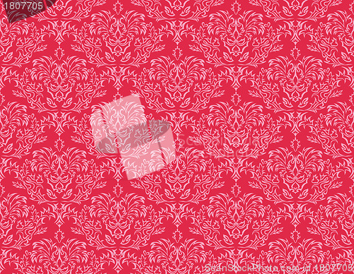 Image of seamless damask pattern