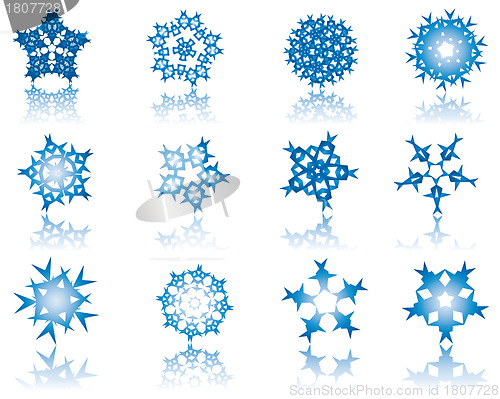 Image of snowflakes