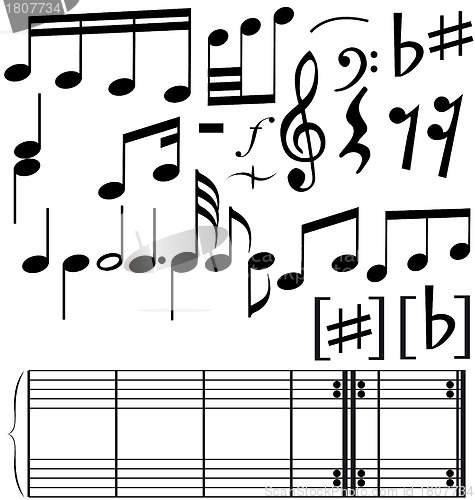 Image of note set