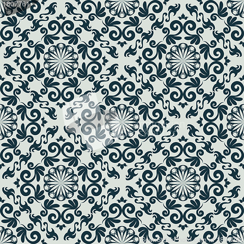 Image of seamless damask pattern