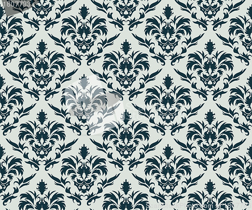 Image of seamless damask pattern