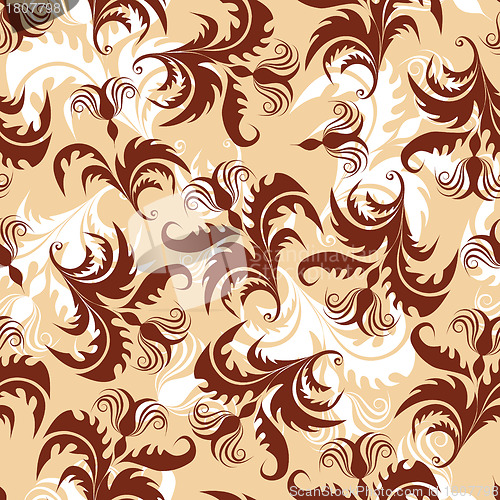 Image of seamless floral pattern