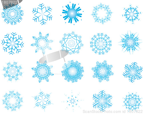 Image of snowflakes