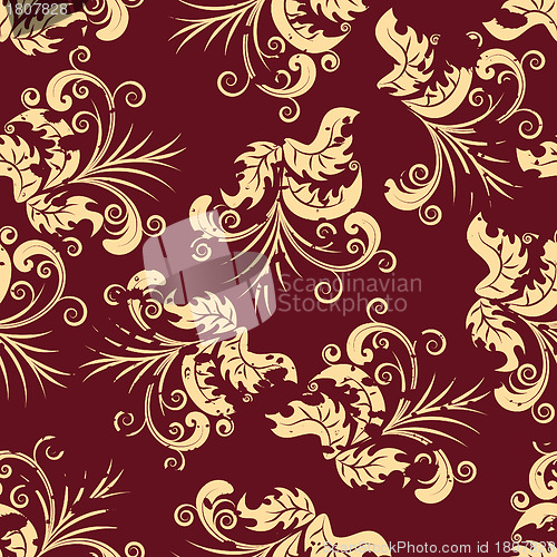 Image of seamless floral pattern