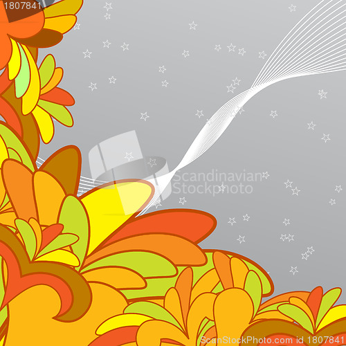 Image of multicolor abstract background