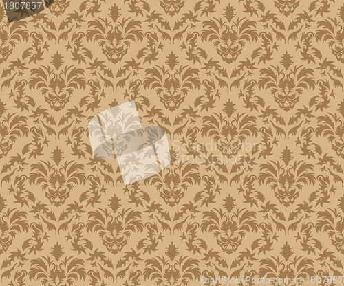 Image of seamless damask pattern