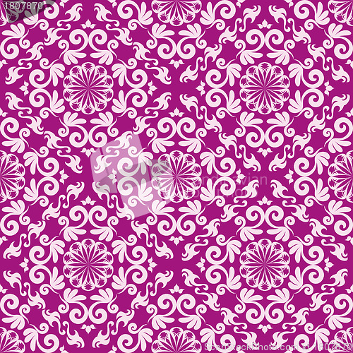 Image of seamless damask pattern