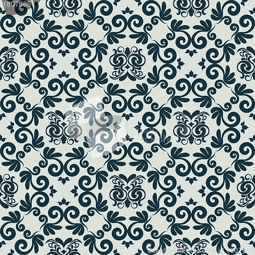 Image of seamless damask pattern