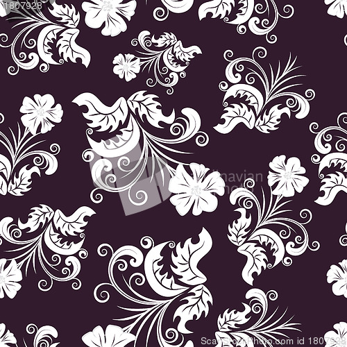 Image of seamless floral pattern