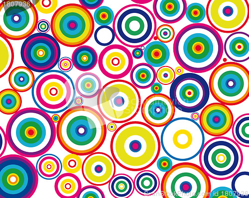 Image of circles background