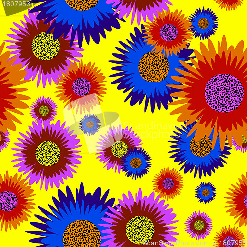 Image of seamless floral pattern