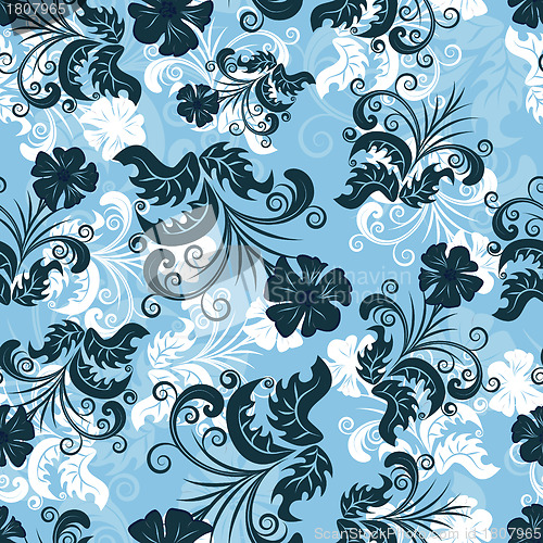 Image of seamless floral pattern