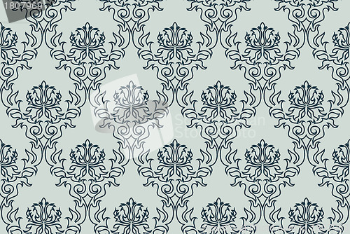 Image of seamless damask pattern