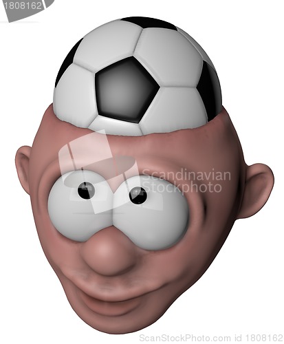 Image of soccer fan