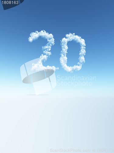 Image of cloudy twenty