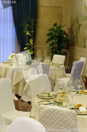 Image of Wedding table setting