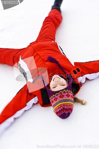 Image of On the snow