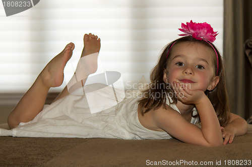 Image of Beautiful, happy child posing