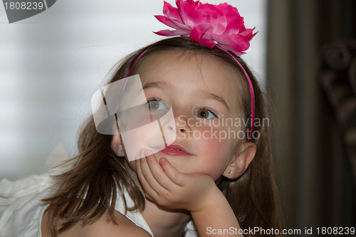 Image of Beautiful, happy child posing