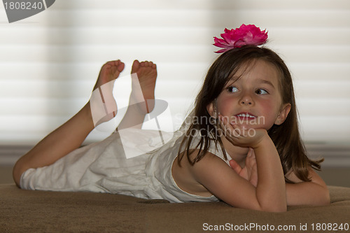 Image of Beautiful, happy child posing