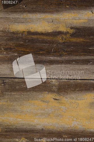 Image of Old wooden wall fragment texture background. 