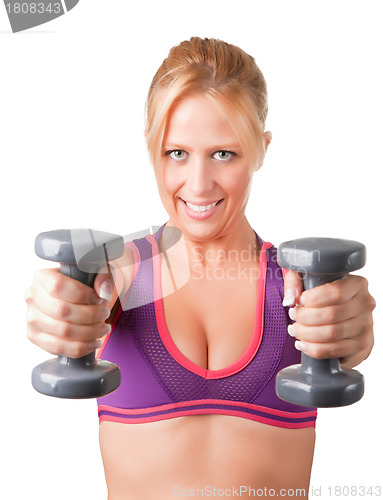 Image of Woman Working Out