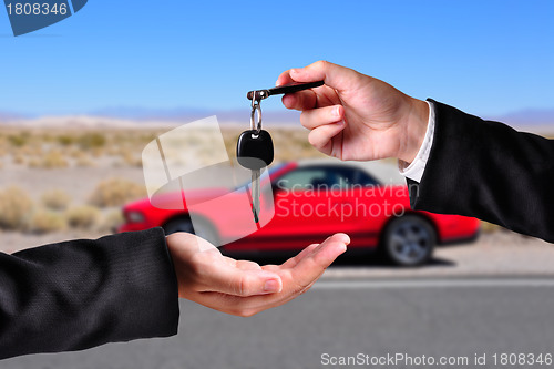 Image of Handing over the keys