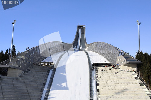 Image of The new Holmenkollen skijump arena