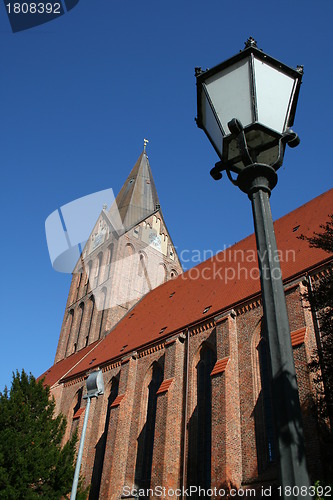 Image of The St Marien Cathedral in Barth