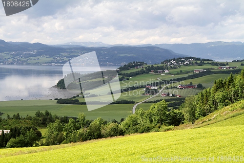 Image of Farm landscape from middle Norway