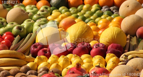 Image of Different fruit