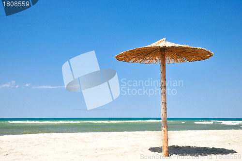 Image of Umbrella on beach