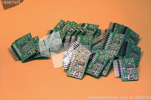 Image of microchips
