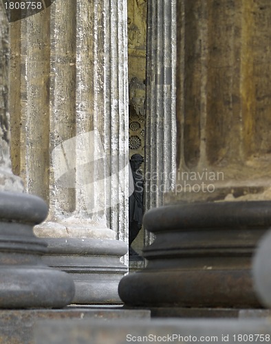 Image of Columns of Ancient Kazansky Cathedral