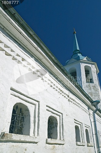 Image of ancient Russian orthodox monastery 