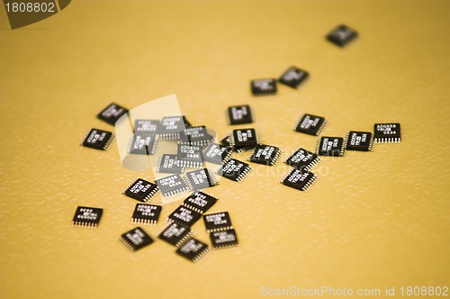 Image of microchips