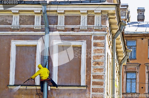 Image of Cleaning service worker