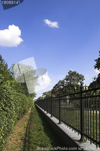 Image of Iron Fence
