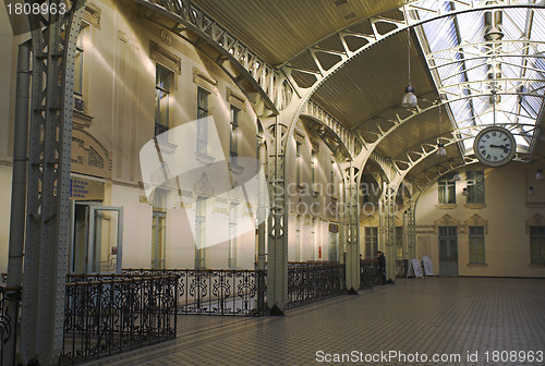 Image of Railroad Station's hall 