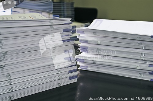 Image of handout papers