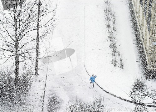 Image of Girl running