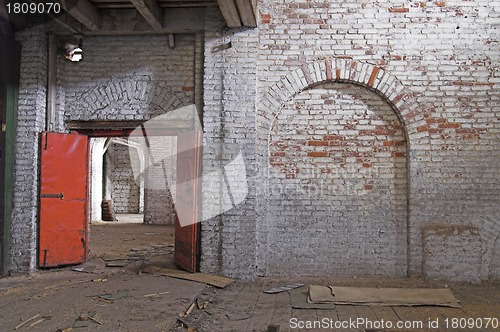 Image of Abandoned Store house Building