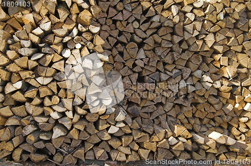 Image of Stack of Firewood 