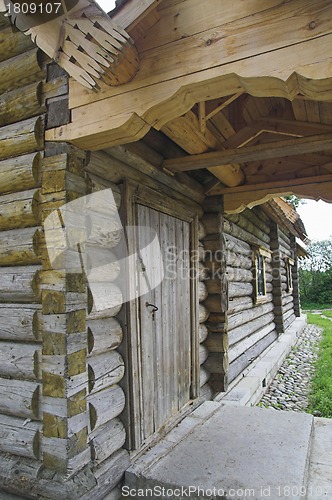 Image of Ancient Russian loghouse